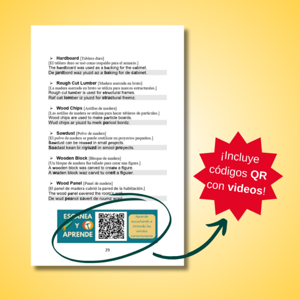 Vocabulario Carpintería - Imagen 4
